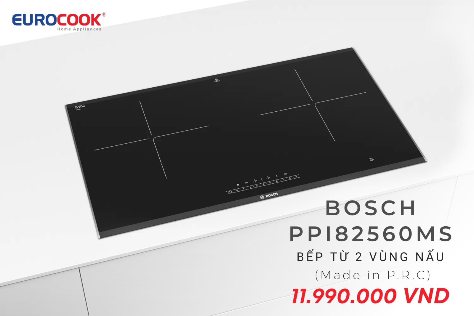Bếp từ bosch PPI82560MS nấu siêu nhanh